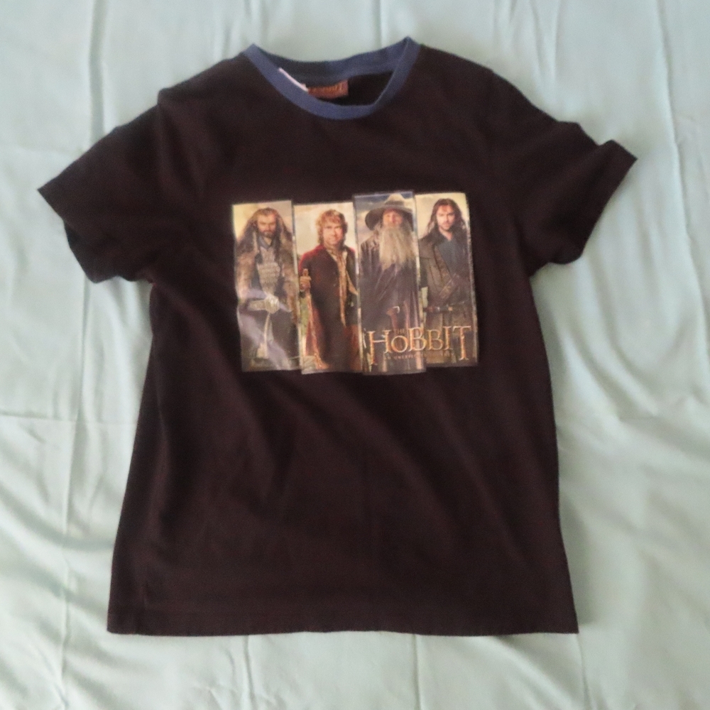 rare Vintage 2012 The Hobbit An Unexpected Journey tshirt sz 14 youth movie tee
